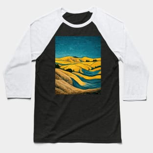 Illustrations inspired by Vincent van Gogh Baseball T-Shirt